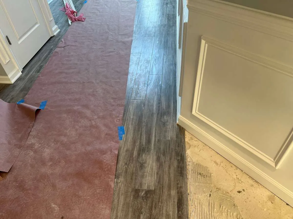 Completed marble shower restoration in Florence-Graham